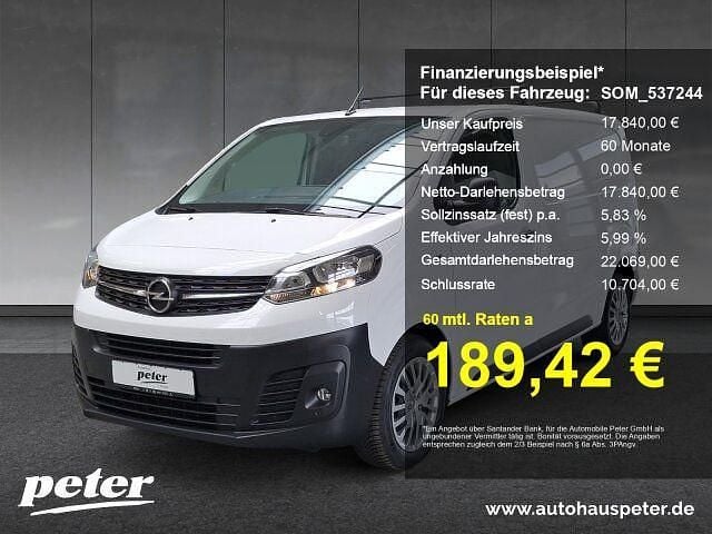 Utilizat 2021 Opel Vivaro Edition Monovolum | 19.564 EUR - Imagine 1/1