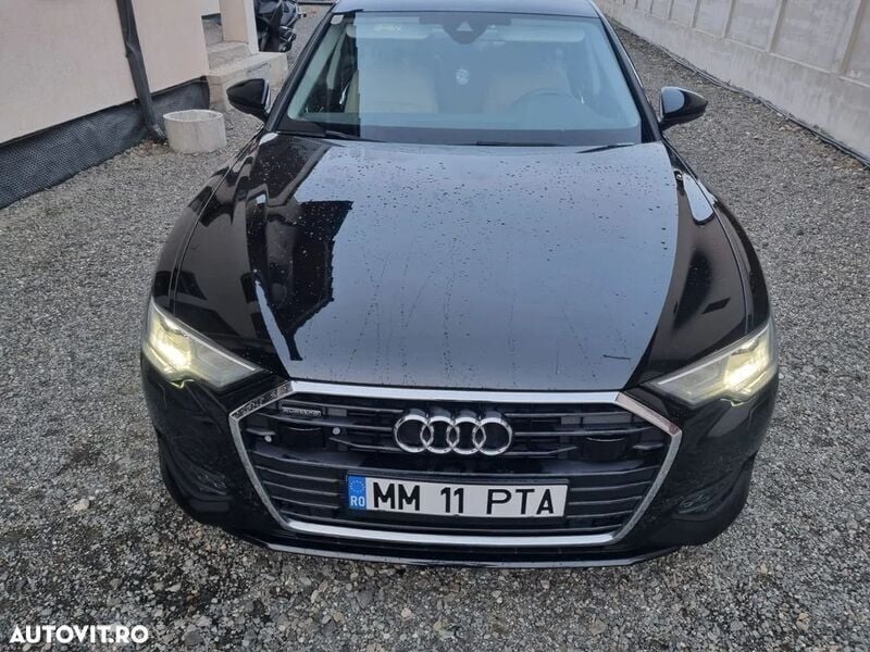 Negru Utilizat 2019 Audi A6 Design Break | 26.200 EUR (Super Preț) - Imagine 1/4