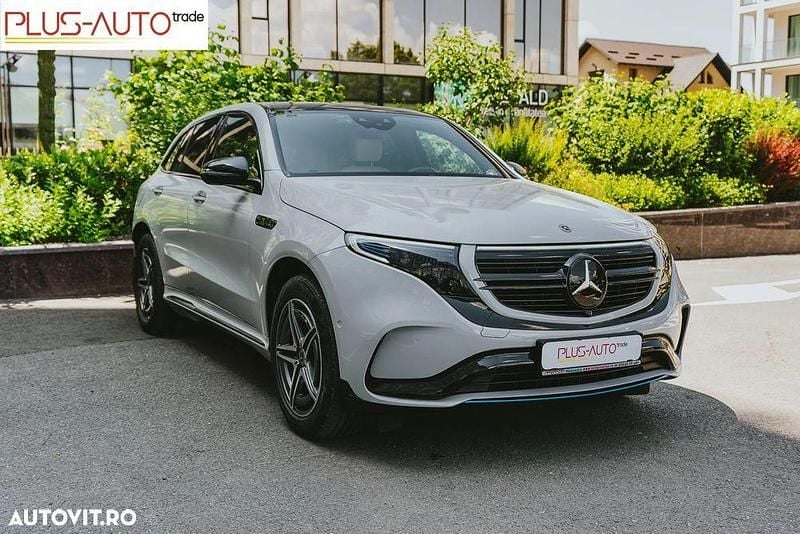 Negru Utilizat 2020 Mercedes EQC400 SUV | 43.000 EUR (Preț OK) - Imagine 1/4