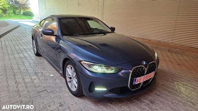 Culoarealbastru Utilizat 2021 BMW 420 Advantage Coupe | 28.000 EUR (Super Preț) - Imagine 1/4