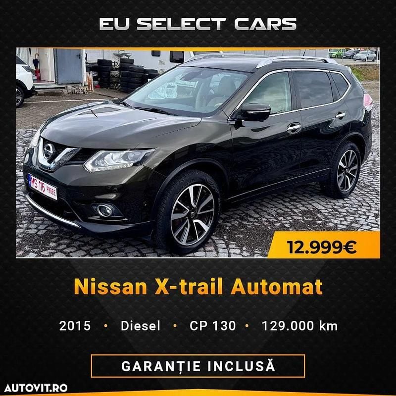 Culoareverde Utilizat 2015 Nissan X-Trail 360º SUV | 12.999 EUR (Preț OK) - Imagine 1/4