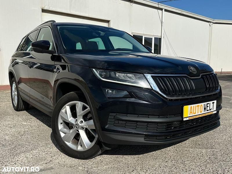 Culoarenegru Utilizat 2019 Skoda Kodiaq Soleil SUV | 18.999 EUR (Preț OK) - Imagine 1/4