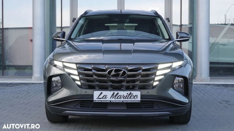 Gri Utilizat 2021 Hyundai Tucson SUV | 26.537 EUR (Preț bun) - Imagine 1/4