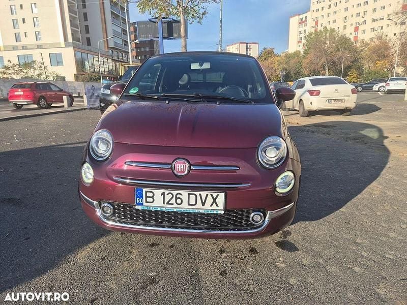 Culoarerosu Utilizat 2020 Fiat 500 Dolcevita Cabrio | 10.900 EUR - Imagine 1/4