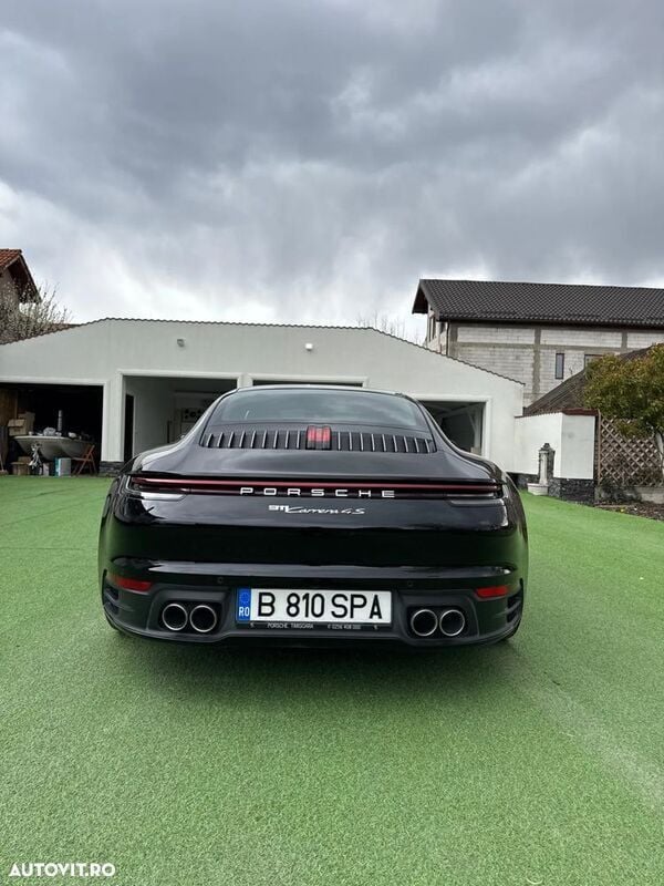 Negru Utilizat 2024 Porsche 911 Carrera 4S Coupe | 154.000 EUR - Imagine 1/4
