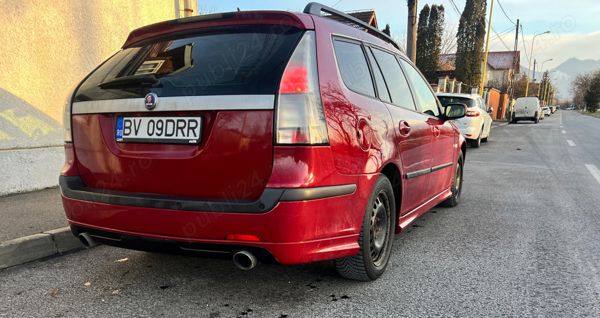 Rosu Utilizat 2007 Saab 9-3 Aero Break | 6.000 EUR - Imagine 1/4