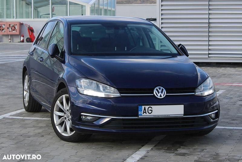 Culoarealbastru Utilizat 2019 VW Golf VII Highline Hatchback | 13.690 EUR (Preț OK) - Imagine 1/4