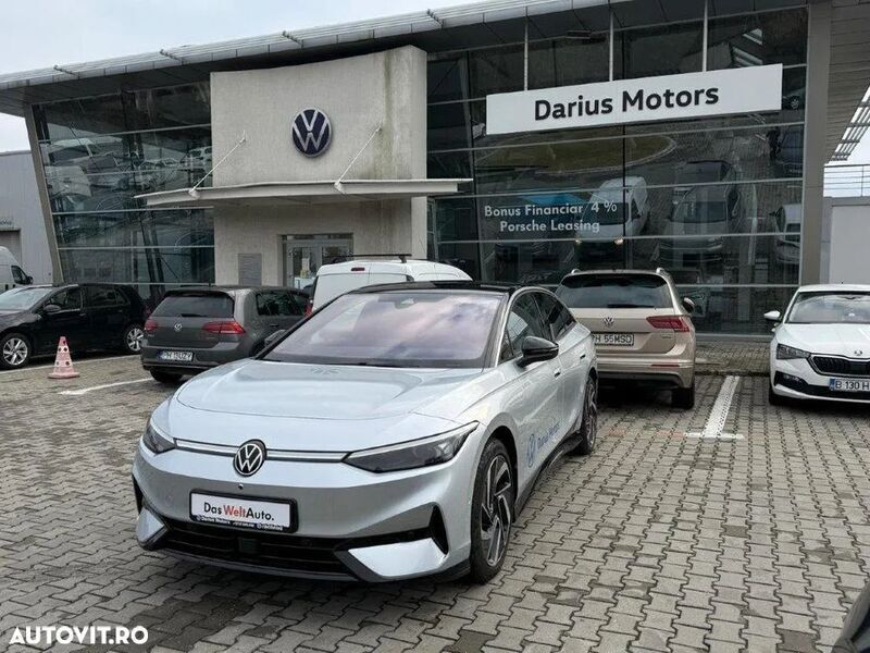 Gri Utilizat 2023 VW ID.7 Berlinǎ | 56.900 EUR - Imagine 1/4