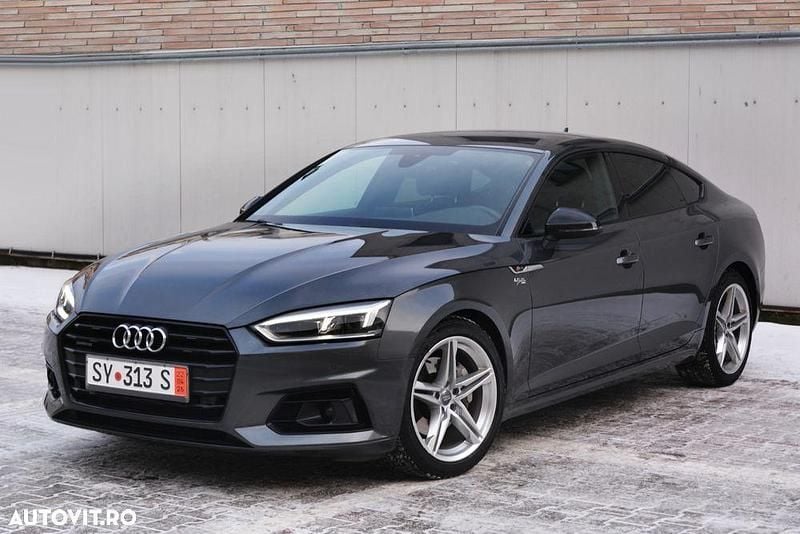 Culoaregri Utilizat 2019 Audi A5 S-Line Hatchback | 20.799 EUR (Super Preț) - Imagine 1/4