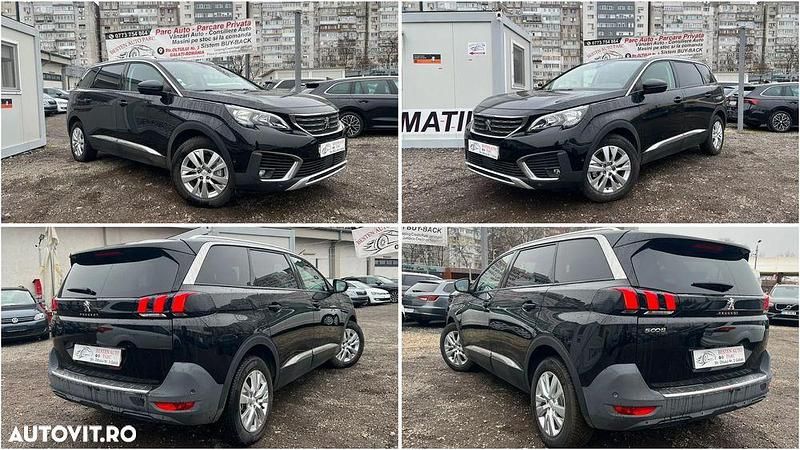 Second-hand Peugeot 5008 130 CP (95 kW) 2018 Culoarenegru SUV