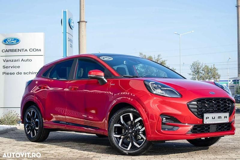 Rosu Utilizat 2023 Ford Puma ST-Line X SUV | 24.624 EUR (Scump) - Imagine 1/4