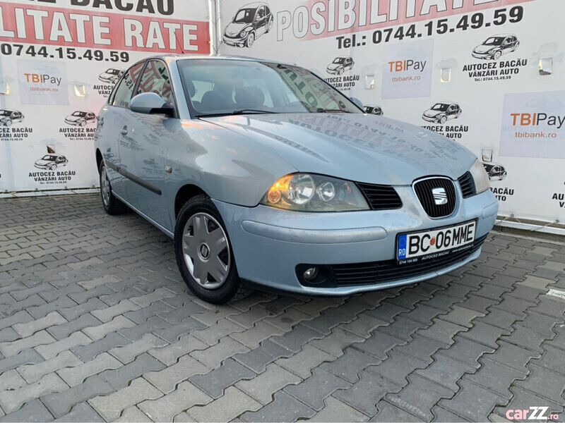 Albastru Utilizat 2004 Seat Ibiza Berlinǎ | 1.850 EUR (Super Preț) - Imagine 1/4