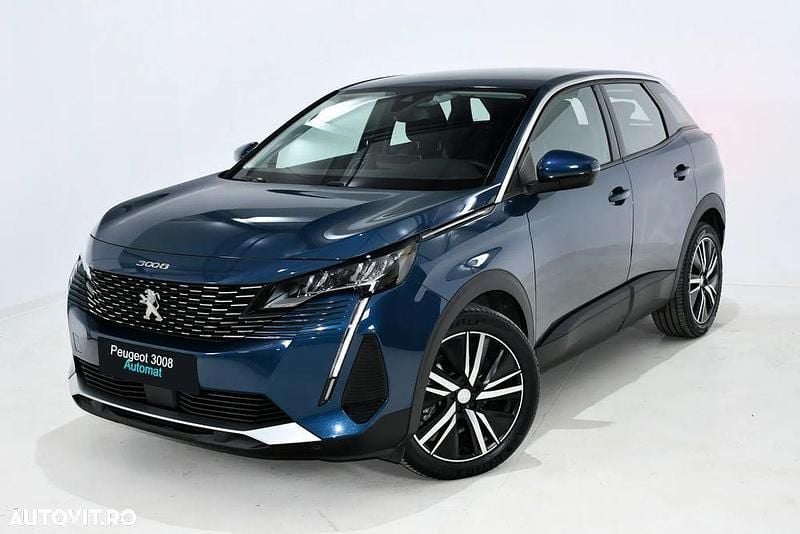 Culoarealbastru Utilizat 2021 Peugeot 3008 Allure SUV | 17.790 EUR (Preț bun) - Imagine 1/4