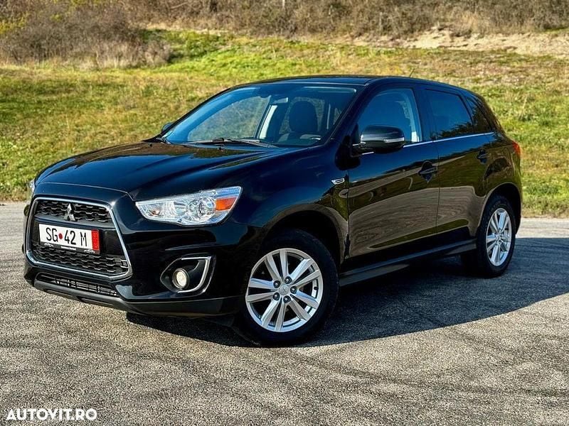 Culoarenegru Utilizat 2014 Mitsubishi ASX Diamant Edition SUV | 7.790 EUR (Preț bun) - Imagine 1/4
