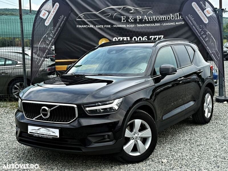 Negru Utilizat 2020 Volvo XC40 Momentum SUV | 18.500 EUR (Preț bun) - Imagine 1/4