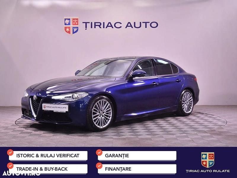 Culoarealbastru Utilizat 2017 Alfa Romeo Giulia Berlinǎ | 15.900 EUR - Imagine 1/4