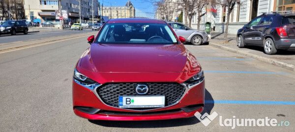 Rosu Utilizat 2019 Mazda 3 Berlinǎ | 19.900 EUR (Scump) - Imagine 1/4
