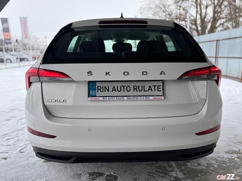 Second-hand Skoda Scala Ambition 110 CP (80 kW) 2021 Culoarealb Hatchback