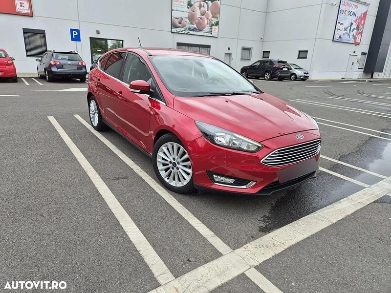 Rosu Utilizat 2017 Ford Focus Trend Hatchback | 8.100 EUR (Preț OK) - Imagine 1/4