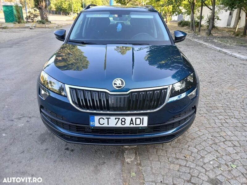 Albastru Utilizat 2020 Skoda Karoq SportLine SUV | 19.950 EUR (Super Preț) - Imagine 1/4