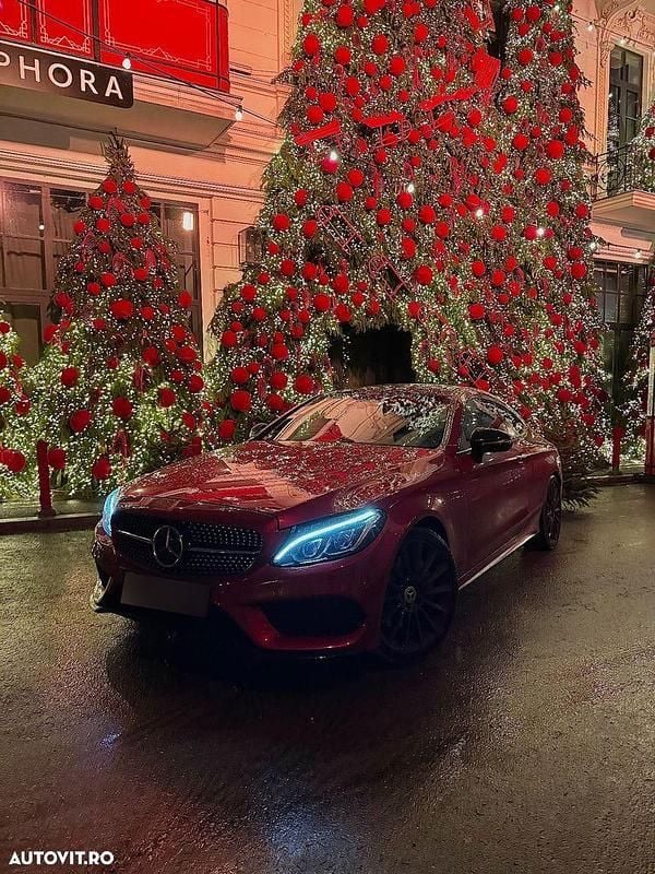 Culoarerosu Second-hand 2016 Mercedes C250 AMG line Coupe | 21.500 EUR (Preț OK) - Imagine 1/4