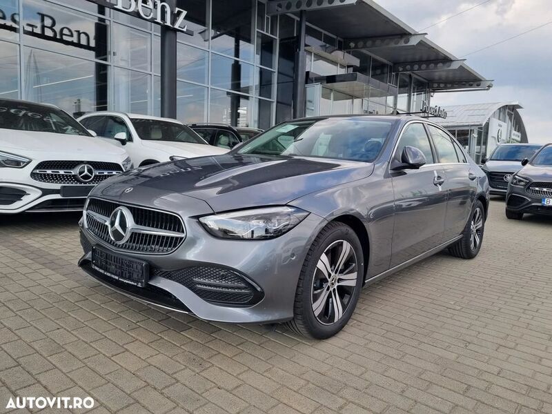Gri Nouă 2025 Mercedes C180 Berlinǎ | 43.435 EUR (Puțin scump) - Imagine 1/4