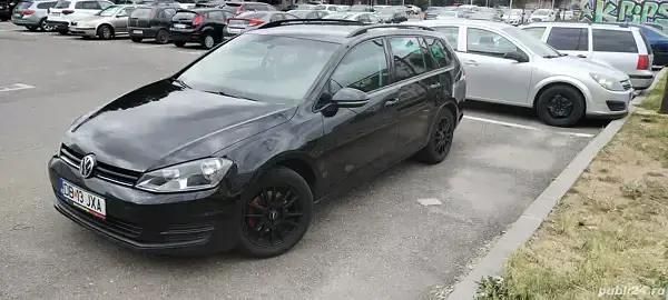 Negru Utilizat 2016 VW Golf VII Break | 7.250 EUR (Preț bun) - Imagine 1/4