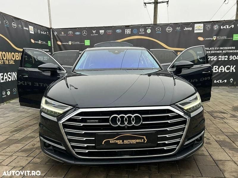 Second-hand Audi A8 340 CP (250 kW) 2019 Culoarenegru Berlinǎ