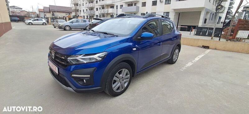 Albastru Utilizat 2022 Dacia Sandero Stepway Hatchback | 12.800 EUR (Preț OK) - Imagine 1/4