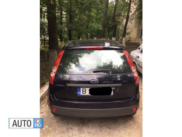 Second-hand Ford Fiesta 60 CP (44 kW) 2006 Negru Hatchback