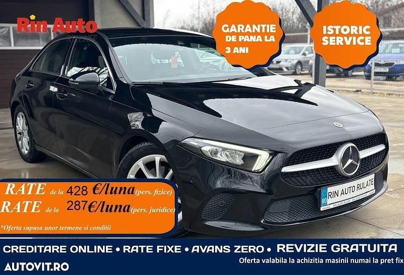 Culoarenegru Second-hand 2020 Mercedes A180 Berlinǎ | 18.990 EUR (Preț OK) - Imagine 1/4