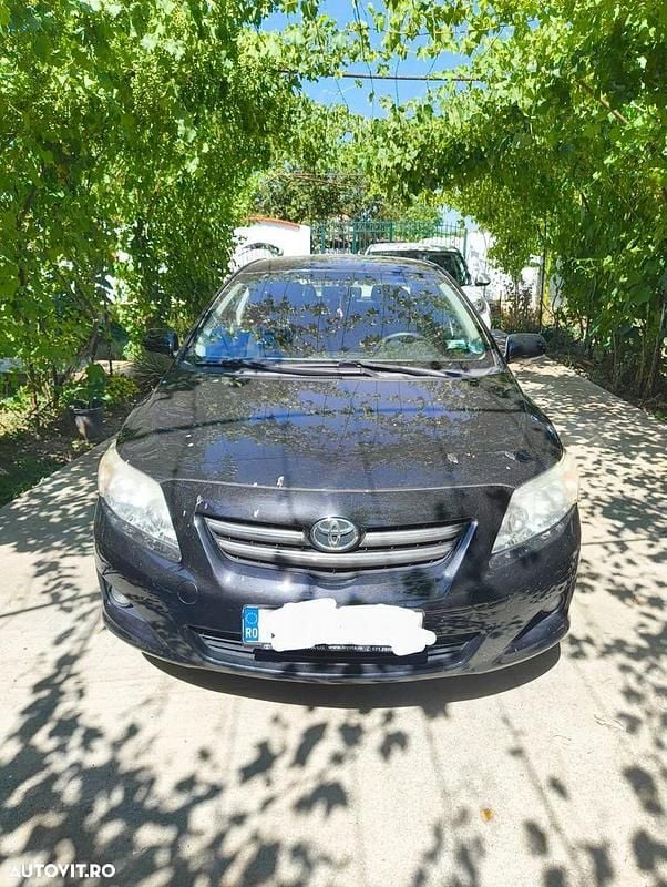 Negru Utilizat 2008 Toyota Corolla Luna Berlinǎ | 4.100 EUR - Imagine 1/4