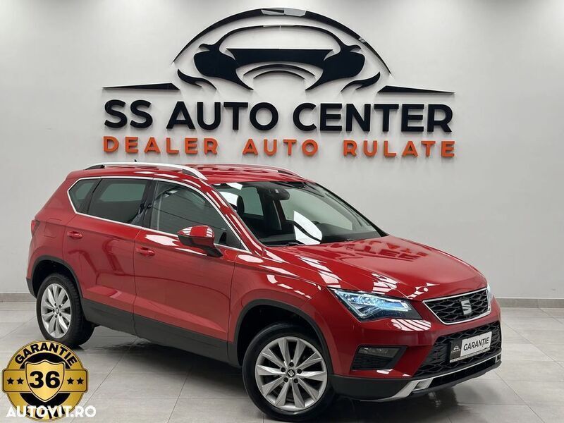 Rosu Utilizat 2019 Seat Ateca Style SUV | 15.990 EUR (Preț OK) - Imagine 1/4