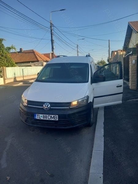 Alb Utilizat 2018 VW Caddy Monovolum | 10.500 EUR (Preț bun) - Imagine 1/4