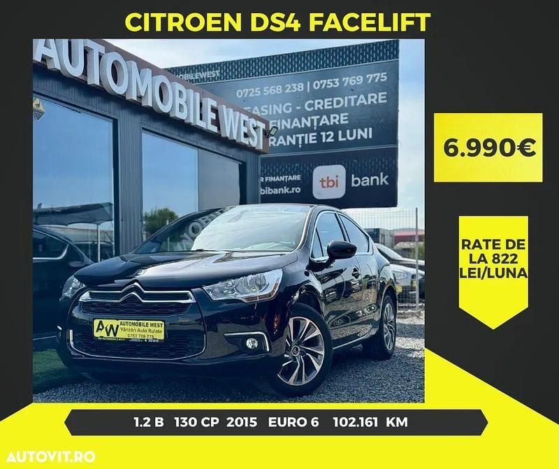 Culoarenegru Utilizat 2015 Citroën DS4 Urban Show Hatchback | 6.990 EUR - Imagine 1/4
