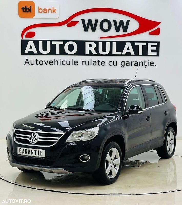 Culoarenegru Utilizat 2009 VW Tiguan Trendline SUV | 6.590 EUR (Preț bun) - Imagine 1/4