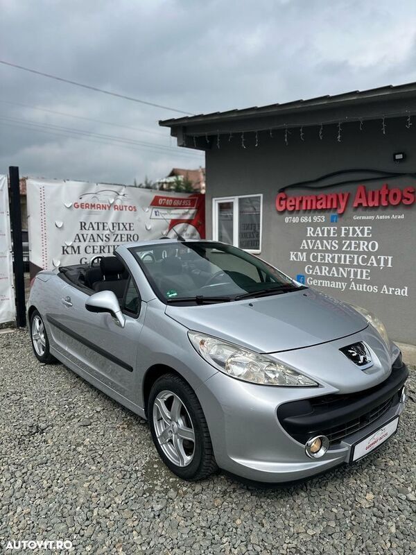 Argint Utilizat 2008 Peugeot 207 Cabrio | 3.700 EUR (Preț OK) - Imagine 1/4