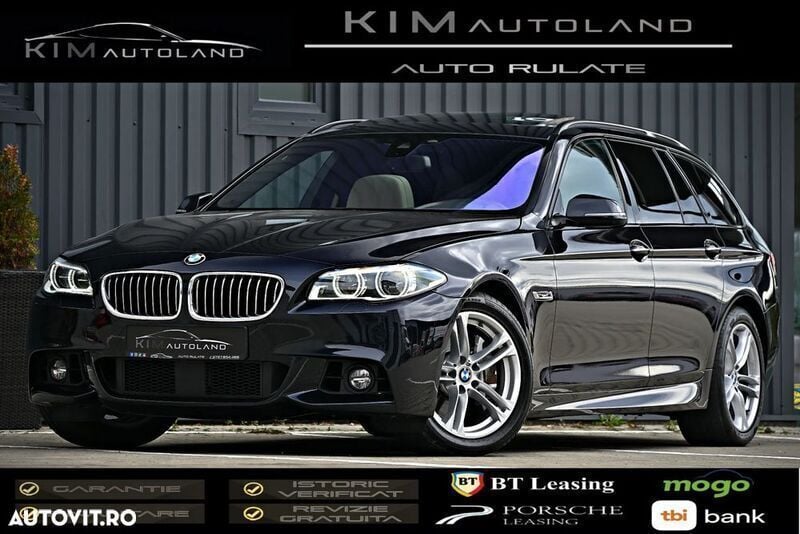 Negru Utilizat 2015 BMW 525 Sport Line Break | 16.990 EUR (Preț OK) - Imagine 1/4