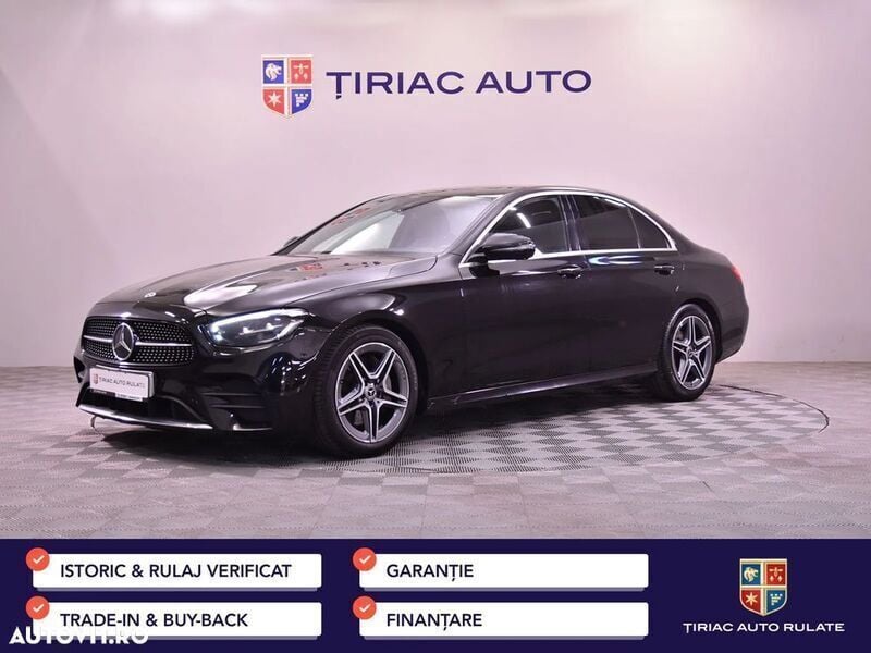 Negru Utilizat 2020 Mercedes E220 AMG line Berlinǎ | 36.900 EUR - Imagine 1/4