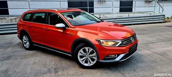 Second-hand VW Passat Alltrack 150 CP (110 kW) 2017 Portocaliu Break