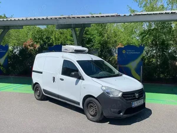 Alb Utilizat 2014 Dacia Dokker Van | 6.900 EUR (Scump) - Imagine 1/4