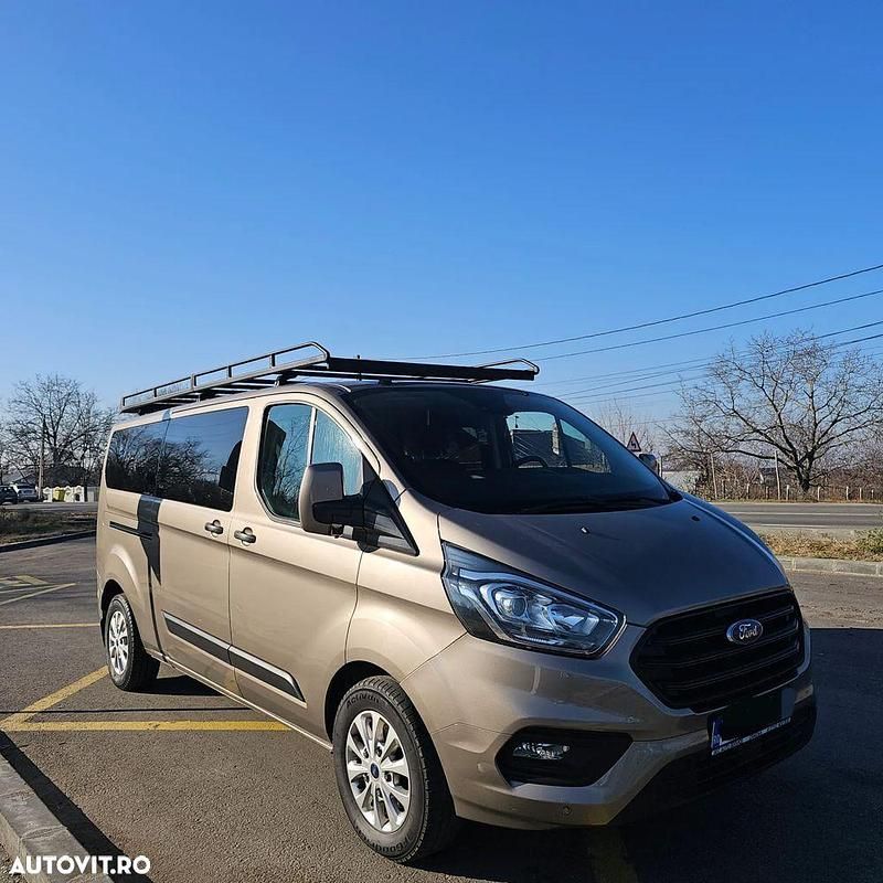 Bej Utilizat 2019 Ford Transit Custom Active Monovolum | 15.500 EUR (Puțin scump) - Imagine 1/4