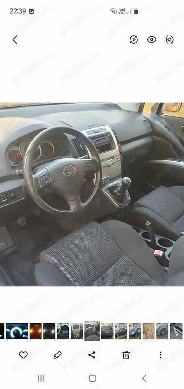 Second-hand Toyota Corolla 177 CP (130 kW) 2007 Gri Monovolum