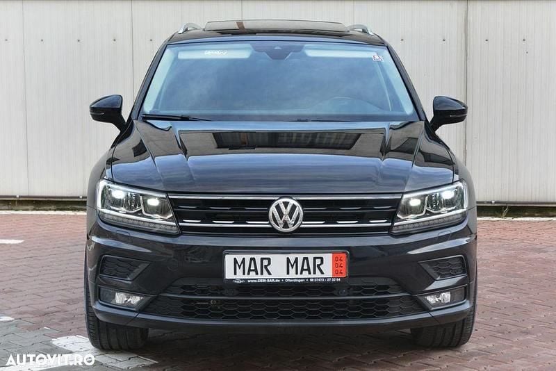 Second-hand VW Tiguan Sound 150 CP (110 kW) 2018 Culoarenegru SUV