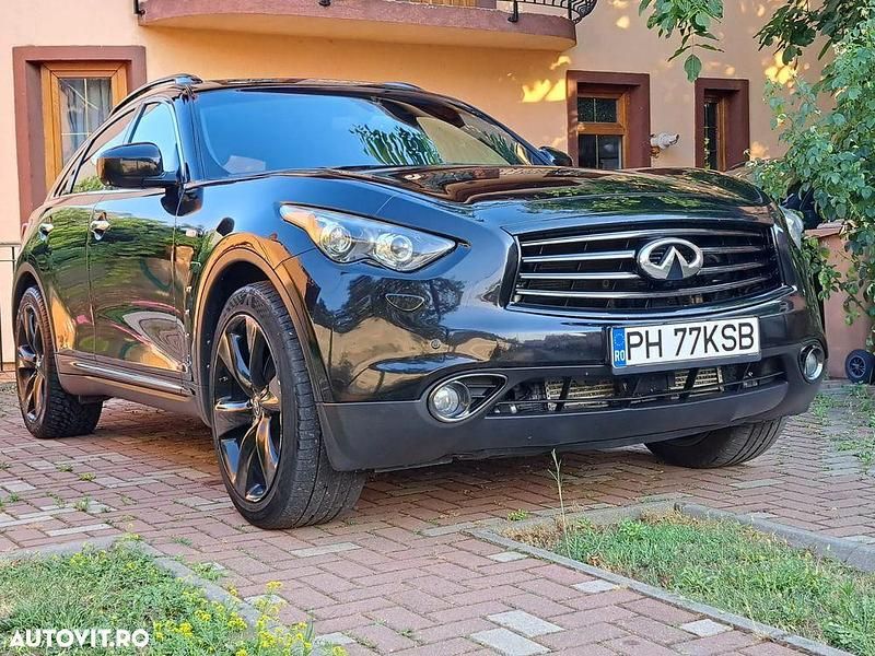 Negru Utilizat 2016 Infiniti QX70 SUV | 14.750 EUR - Imagine 1/4