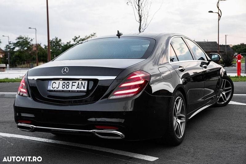 Second-hand Mercedes S400 340 CP (250 kW) 2019 Culoarenegru Berlinǎ