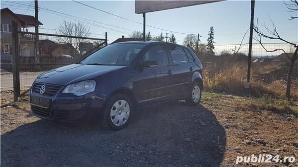 Second-hand VW Polo 70 CP (51 kW) 2008 Albastru Hatchback