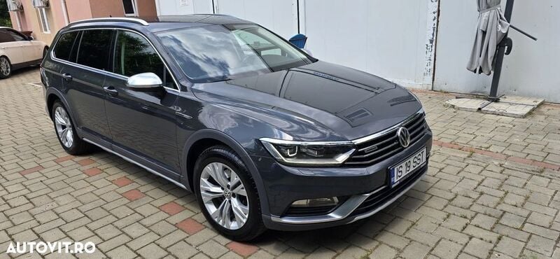 Gri Utilizat 2016 VW Passat Alltrack Break | 13.590 EUR (Preț bun) - Imagine 1/4