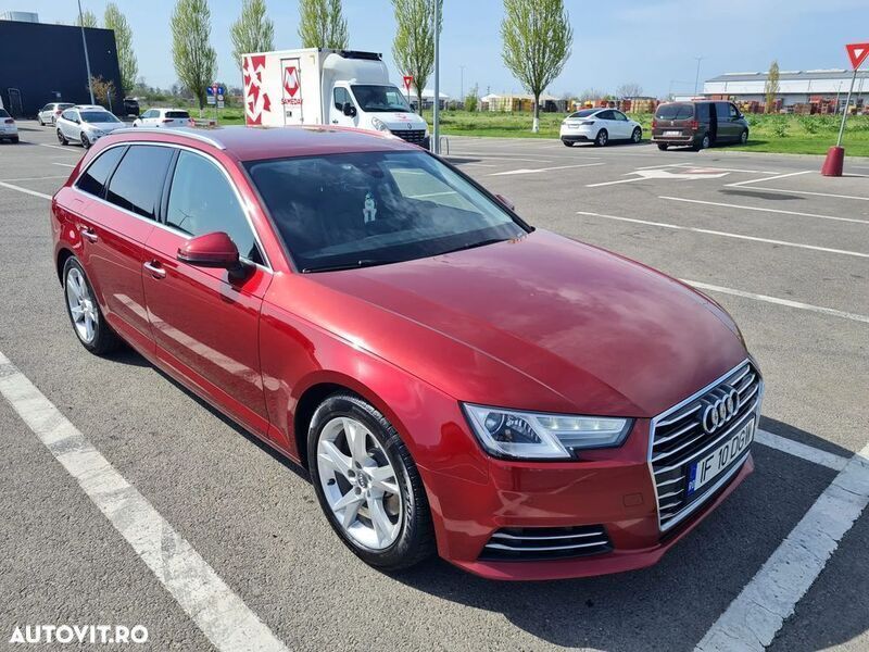 Rosu Utilizat 2017 Audi A4 Break | 13.900 EUR (Preț bun) - Imagine 1/4