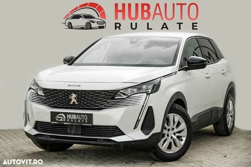 Alb Utilizat 2022 Peugeot 3008 Active SUV | 20.950 EUR (Preț OK) - Imagine 1/4